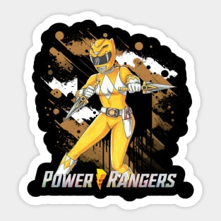 Power Rangers Rpm Racing Against Post Apocalyptic Threats Sticker